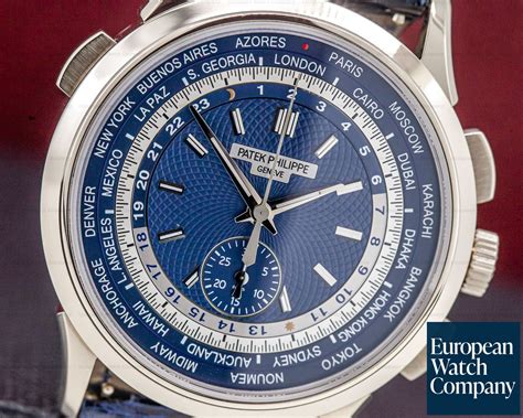 Patek Philippe world time chronograph